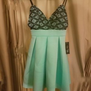 Symphony Lovey Dovey sea foam green Dress
